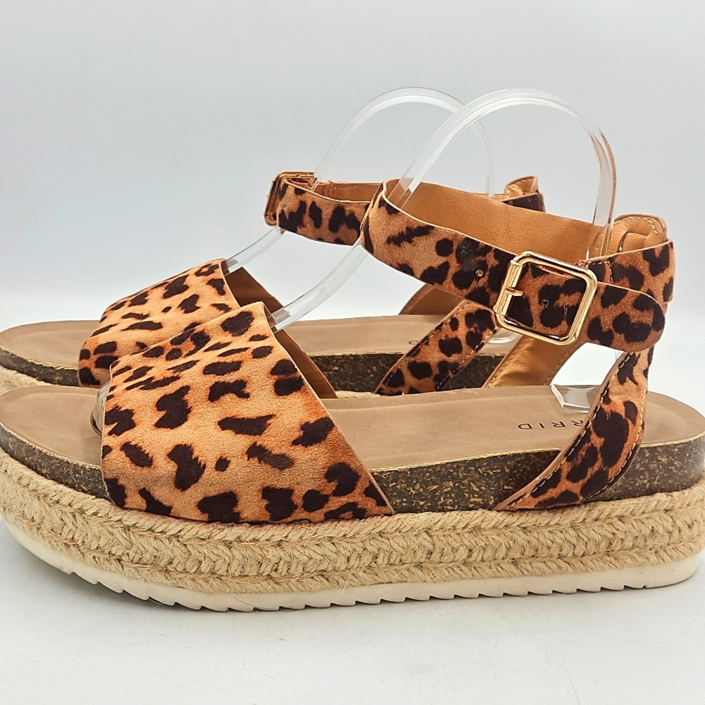 Torrid Leopard Print Platform Sandals - image 3